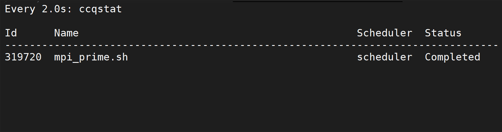 CCQStat